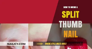 Quick Fixes for Split Thumb Nails: Repair and Strengthen Easily