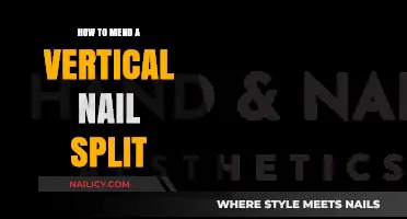 Quick Fix for Vertical Nail Splits: Repair and Strengthen Tips