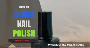 Mastering Black Nail Polish: Creative Mixing Techniques for Stunning Manicures