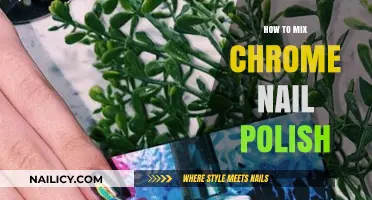 Mastering Chrome Nails: Easy Steps to Mix Chrome Nail Polish