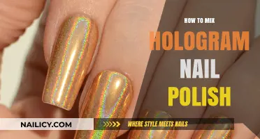 Master Holographic Nails: Easy Steps to Mix Hologram Nail Polish