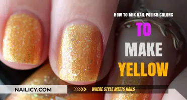 Mixing Nail Polish: Create the Perfect Yellow Shade at Home