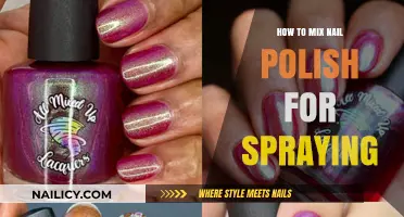 Mastering Nail Polish Spray Art: Mixing Techniques for Flawless Results