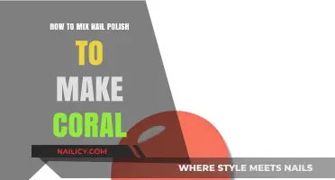 Mixing Nail Polish: Create the Perfect Coral Shade at Home