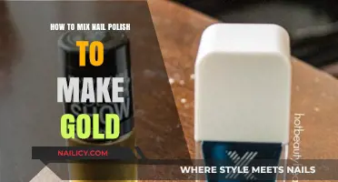 DIY Gold Nail Polish: Mixing Tips for a Perfect Metallic Shine