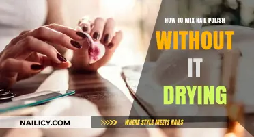 Master the Art of Mixing Nail Polish Without Drying Out