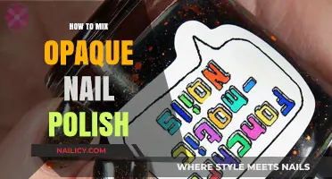 Mastering Opaque Nail Polish: Tips for Perfectly Blended Colors