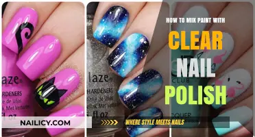 Mixing Paint with Clear Nail Polish: Creative DIY Tips and Tricks