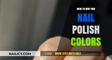 Master the Art of Blending: How to Mix Two Nail Polish Colors