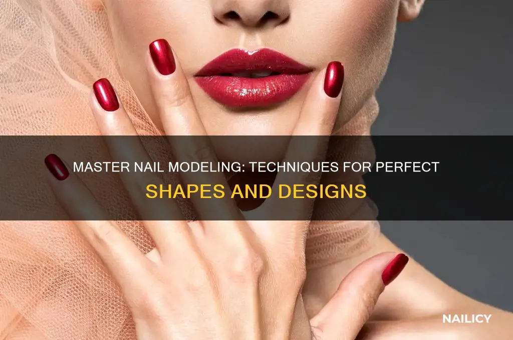 how to model nails