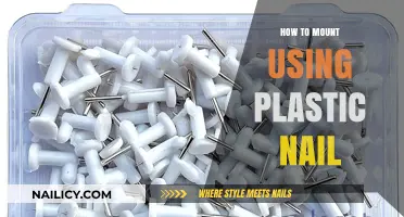 Effortless Wall Mounting: The Power of Plastic Nails Revealed