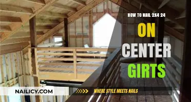 Mastering 2x4 Girt Installation: 24-Inch On-Center Nailing Techniques
