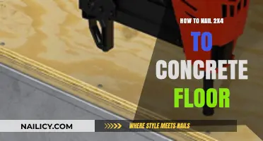 Securely Fastening 2x4 to Concrete Floors: A Step-by-Step Guide