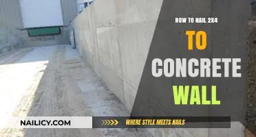 Securely Fastening 2x4 to Concrete Walls: A Step-by-Step Guide