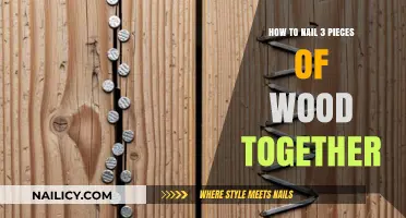 Mastering Wood Joinery: A Simple Guide to Nailing Three Pieces Together