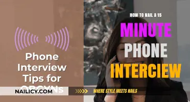 Mastering the 15-Minute Phone Interview: Tips for Success