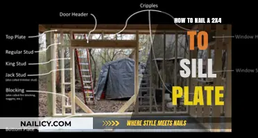 Securely Fastening 2x4 to Sill Plate: A Step-by-Step Guide