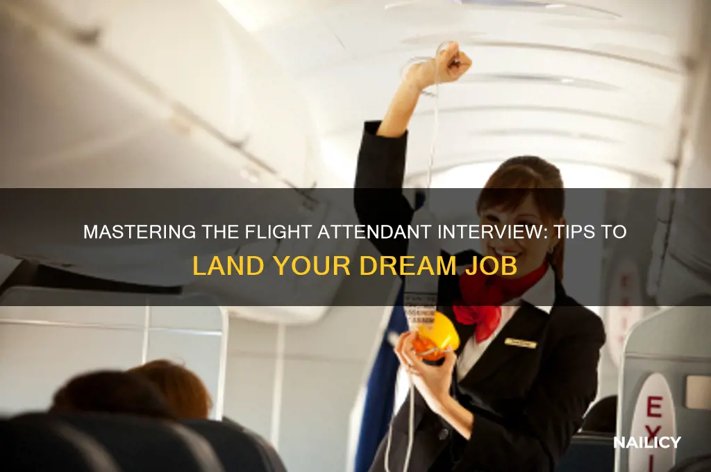 how to nail a flight attendant interview