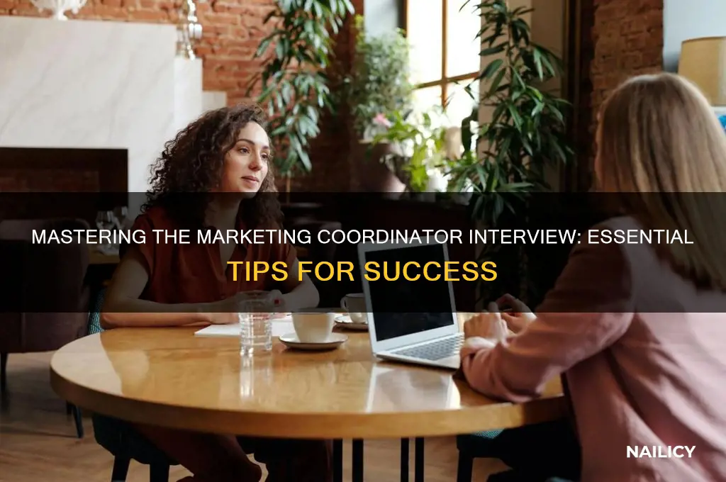 how to nail a marketing coordinator interview