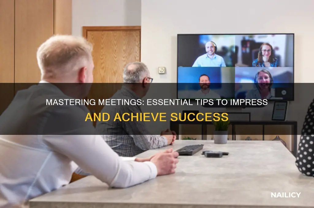 how to nail a meeting