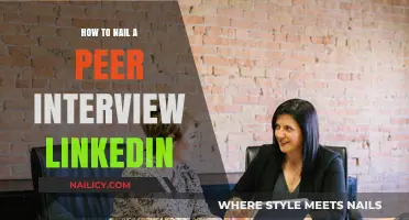 Mastering Peer Interviews: LinkedIn Tips for Success and Confidence