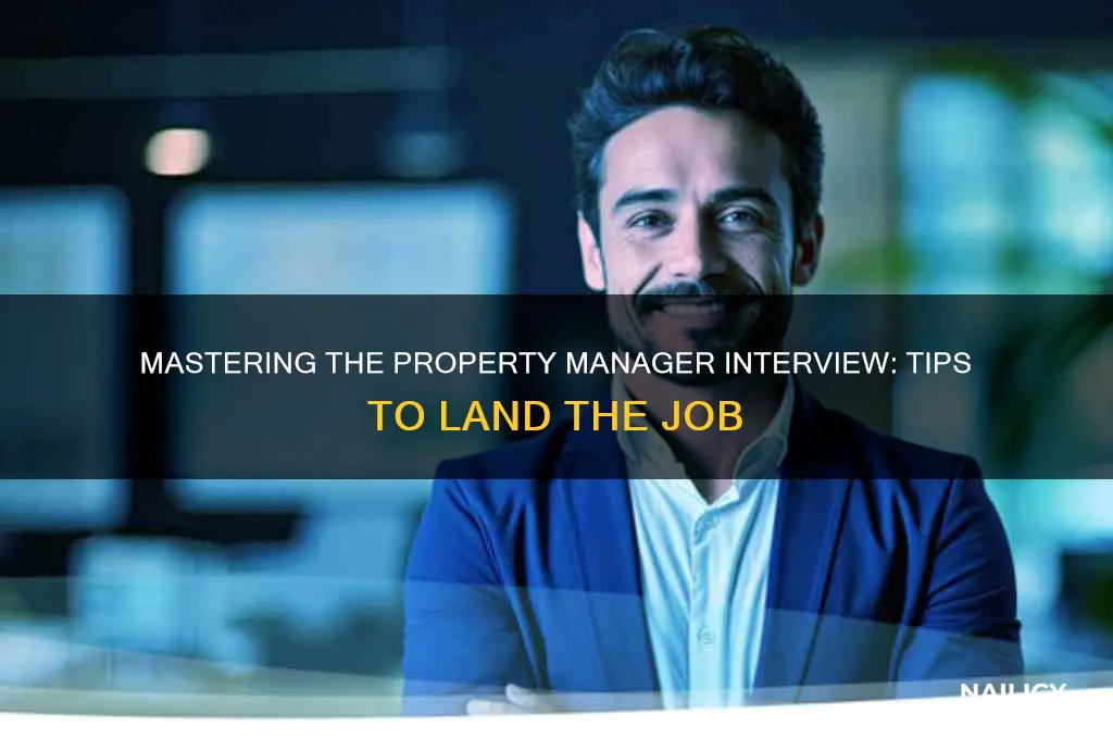 how to nail a property manager interview