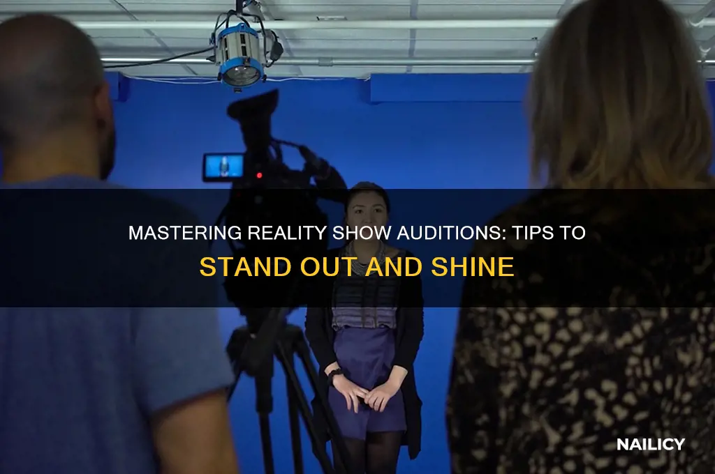 how to nail a reality show audition