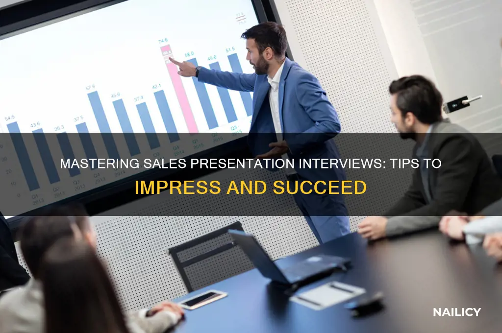 how to nail a sales presentation interivew