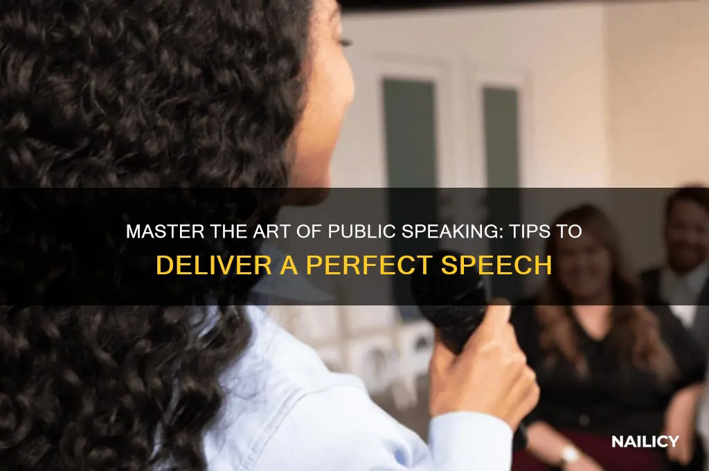 how to nail a speech