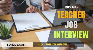 Mastering the Art of Teacher Interviews: Tips to Impress and Succeed