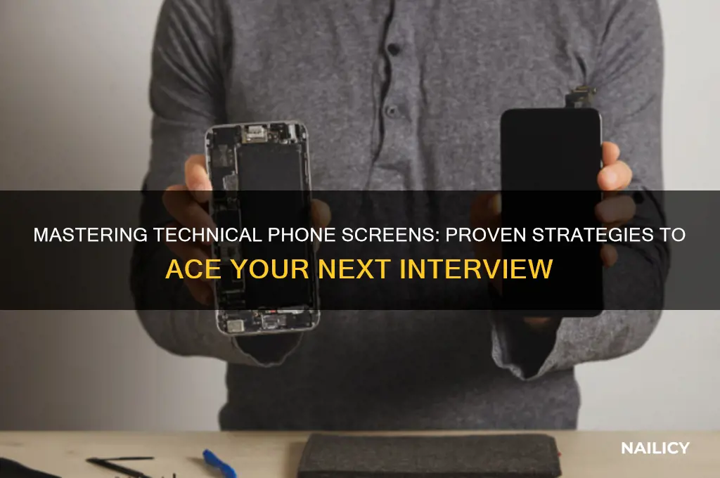 how to nail a technical phone screen