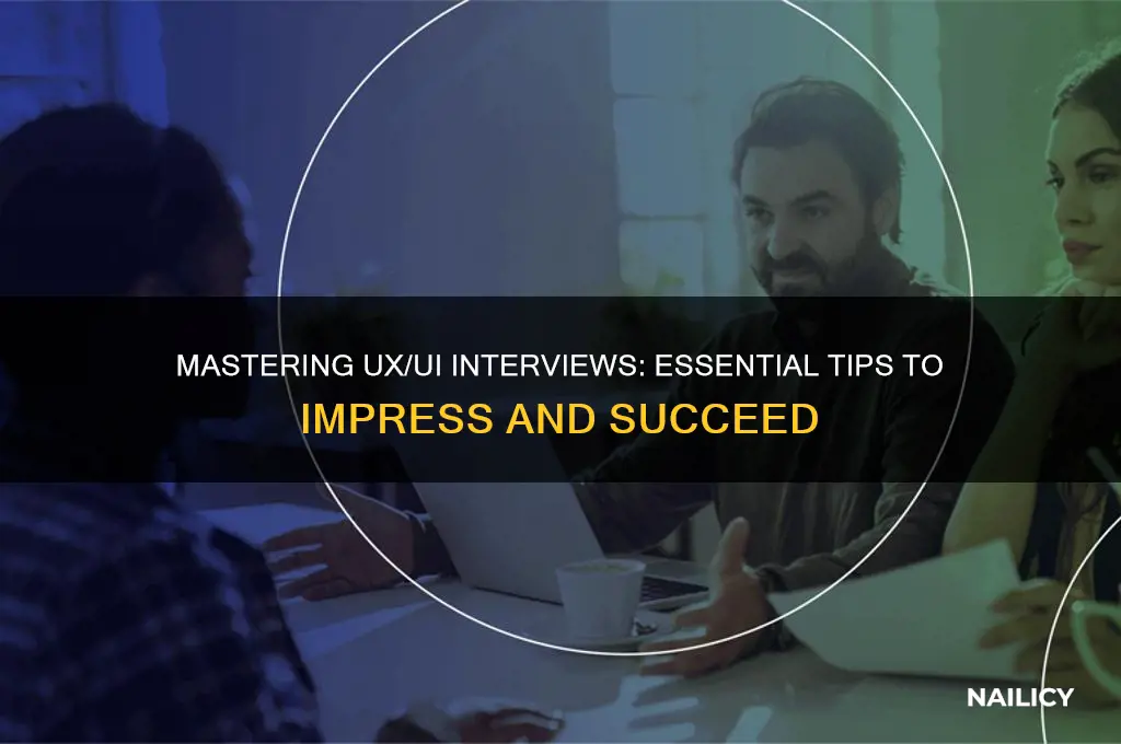 how to nail a ux ui interview