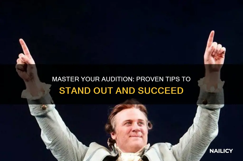 how to nail an audition