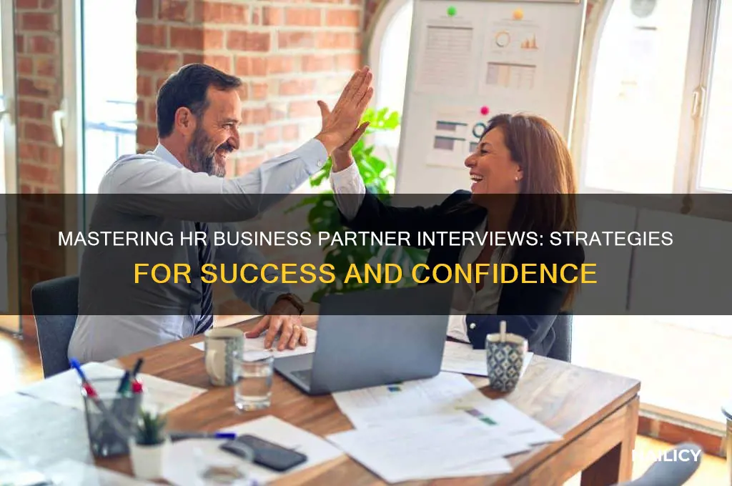how to nail an hr business partner interview
