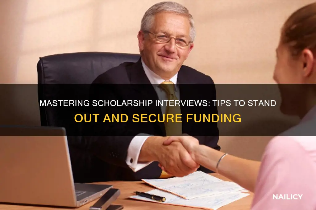 how to nail an interview for scholarship