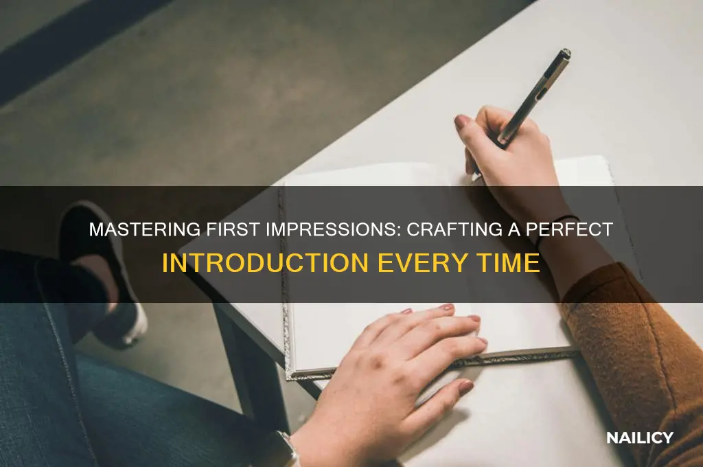 how to nail an introduction