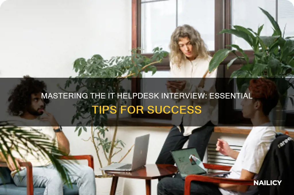 how to nail an it helpdesk interview