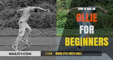 Master the Ollie: Beginner's Guide to Perfecting Skateboarding's Iconic Trick