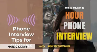 Mastering the One-Hour Phone Interview: Tips for Success and Confidence