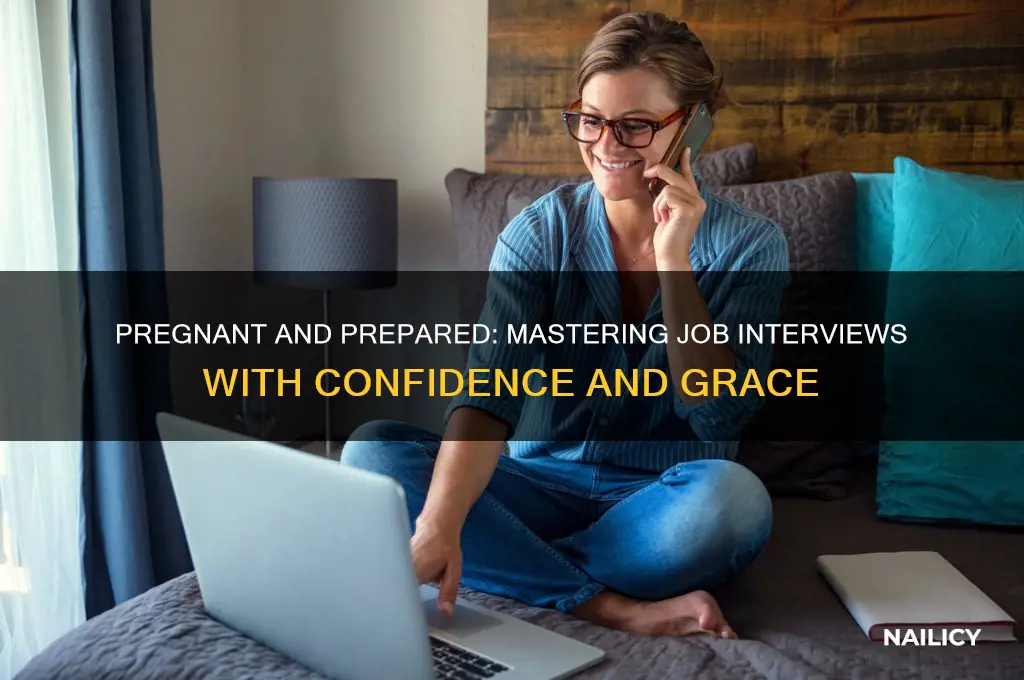 how to nail and interview while pregnant