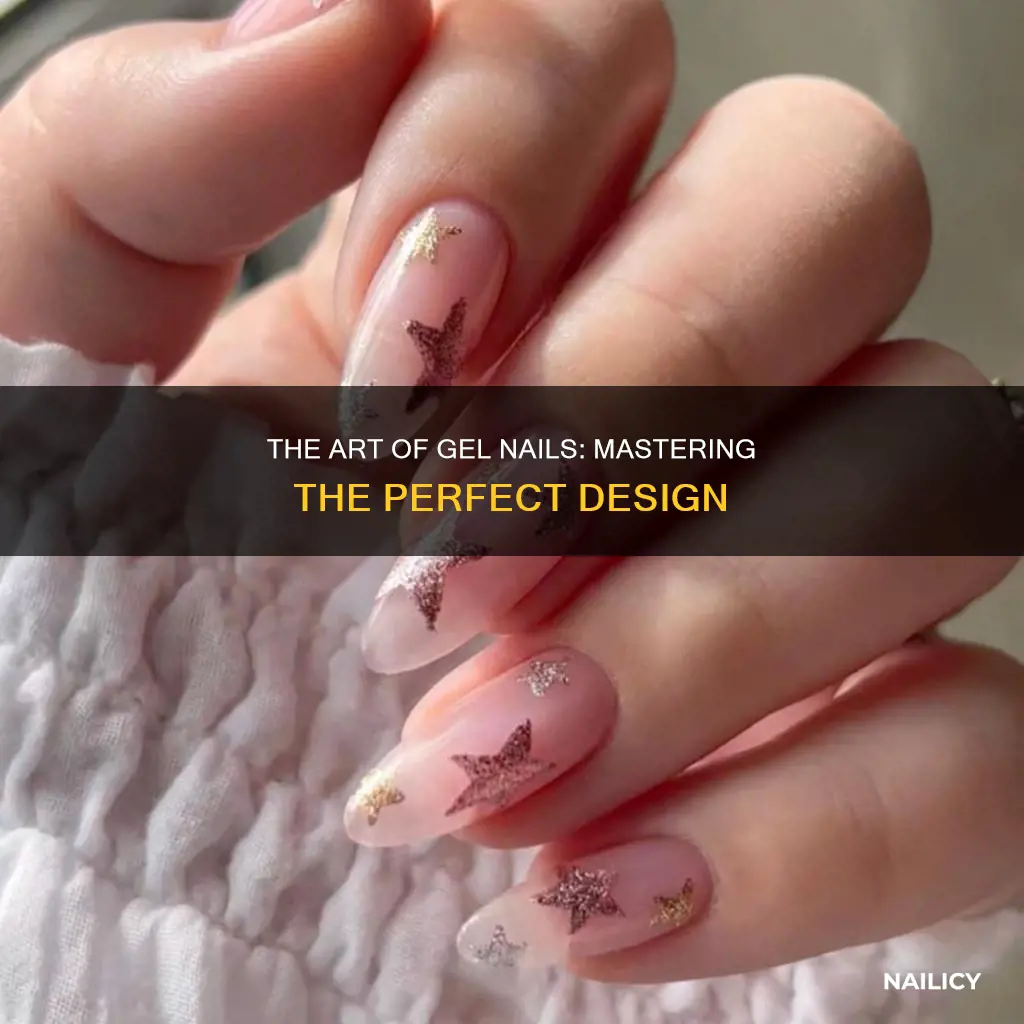 how to nail art gel nails