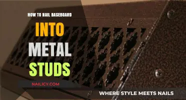 Securely Install Baseboards on Metal Studs: A Step-by-Step Guide