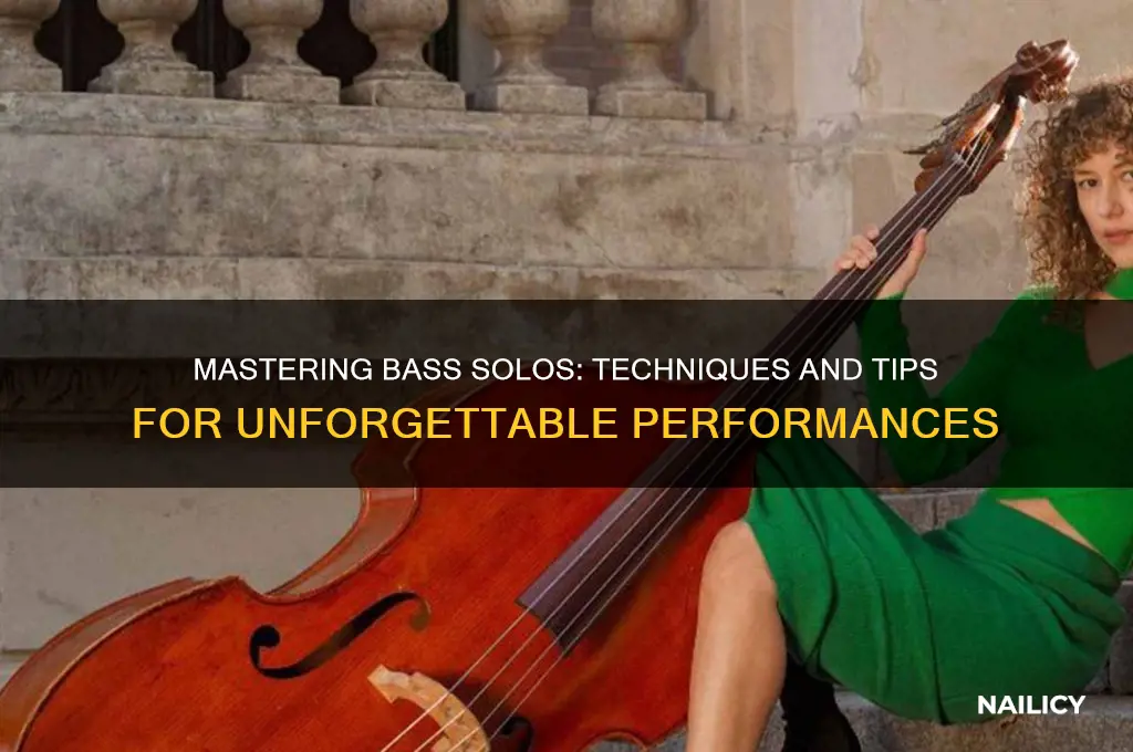 how to nail bass solos