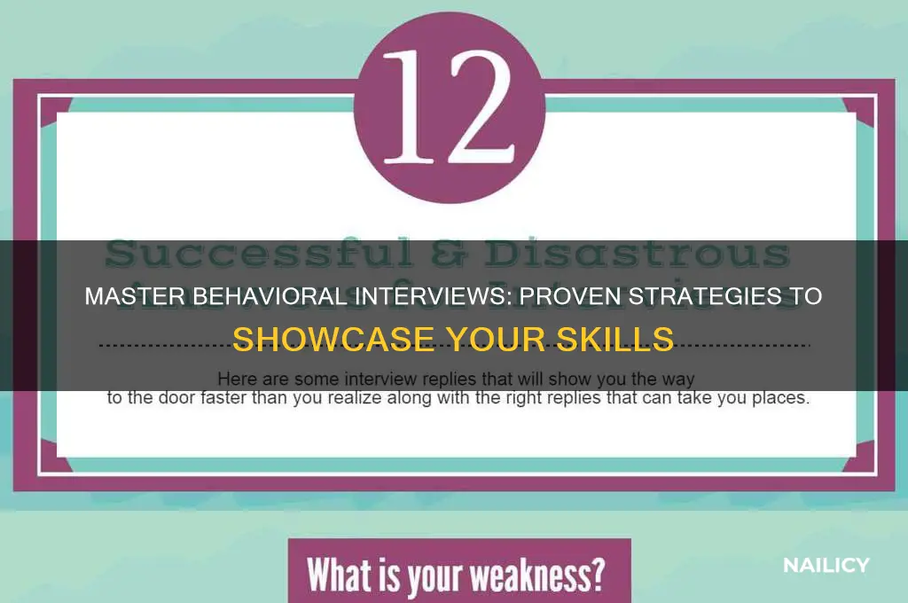 how to nail behavioral interview