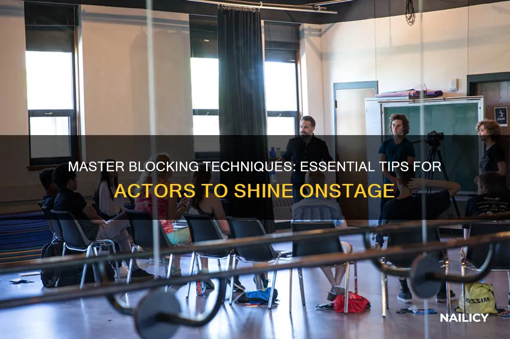how to nail blocking