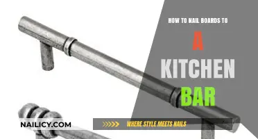Securely Fastening Boards to Your Kitchen Bar: A Step-by-Step Guide