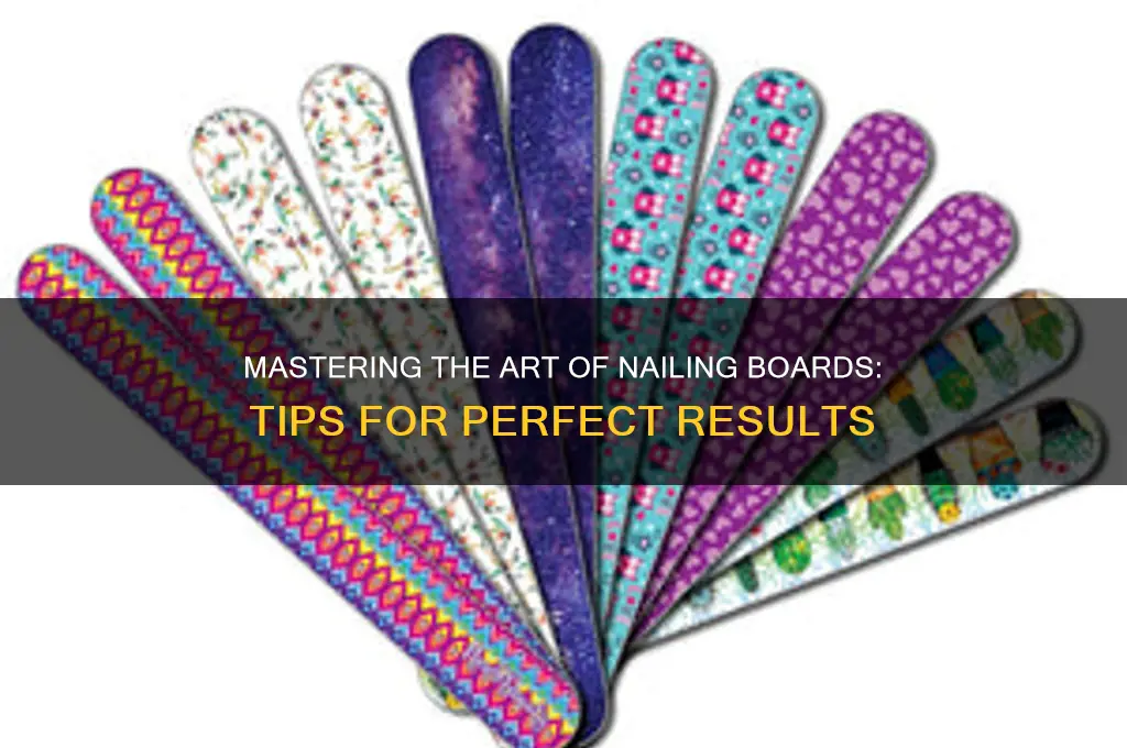 how to nail boards