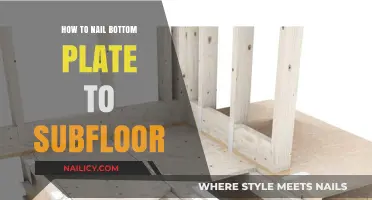 Mastering the Art of Securing Bottom Plates to Subfloors