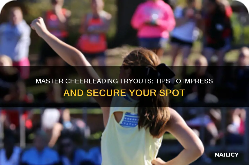 how to nail cheerleading tryouts