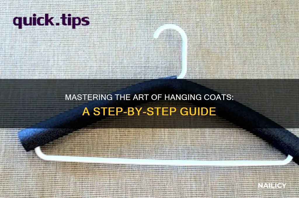 how to nail coat hanger